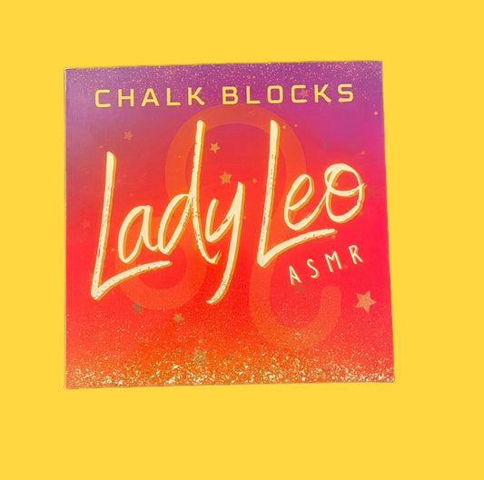 *Bulk Orders* LadyLeoASMR Boxes of 8 Chalk Blocks