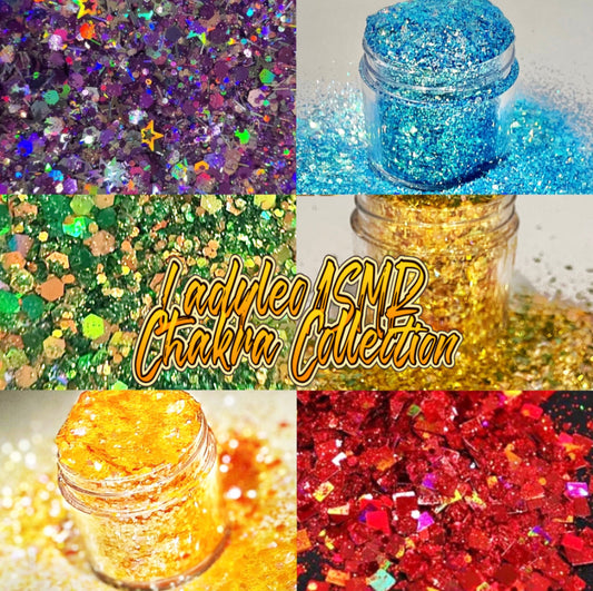 LadyleoASMR Chakra Collection Glitter Bundle