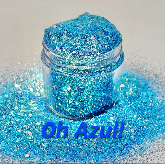 LadyLeoASMR Chakra Collection Oh Azul Glitter